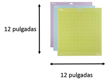 Cargar imagen en el visor de la galería, Hoja Transportadora para Corte Varios pesos 12 x 12" Cricut