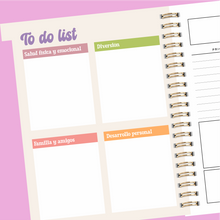 Cargar imagen en el visor de la galería, Agenda semanal libre 📒