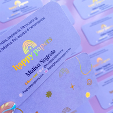 Cargar imagen en el visor de la galería, Tarjetas con foil✨