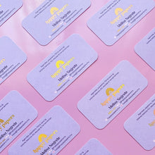 Cargar imagen en el visor de la galería, Tarjetas de negocios con foil