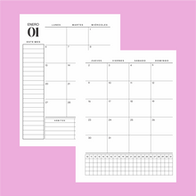 Cargar imagen en el visor de la galería, Agenda semanal libre 📒
