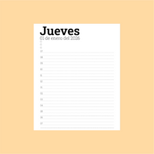 Cargar imagen en el visor de la galería, Agenda Diaria Ejecutiva 👩🏻‍💻
