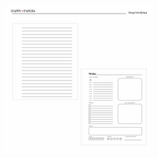 Cargar imagen en el visor de la galería, Imprimible Planner diario
