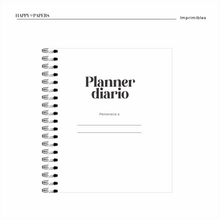 Cargar imagen en el visor de la galería, Imprimible Planner diario
